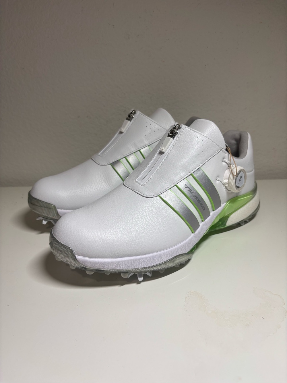 NEW ADIDAS Tour360 24 BOA White Golf Shoes Womens Size 8